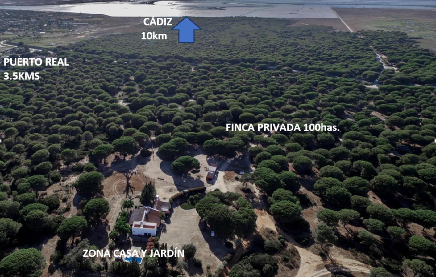 Casa Dehesa De Las Yeguas Cadiz Bagian luar foto